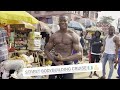 strongest muscles in the Streets of Nigeria #shorts #muscle | street bodybuilding cruise