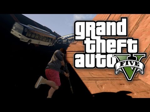 PADAJU AUTOBUSI ! Grand Theft Auto V - Last Man Standing