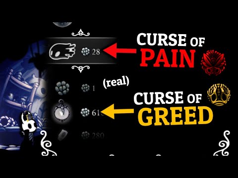 Hollow Knight Randomizer but some pickups are secretly Curses