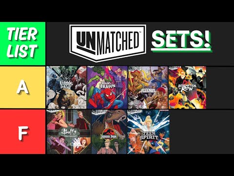 Unmatched Sets - Tier List!
