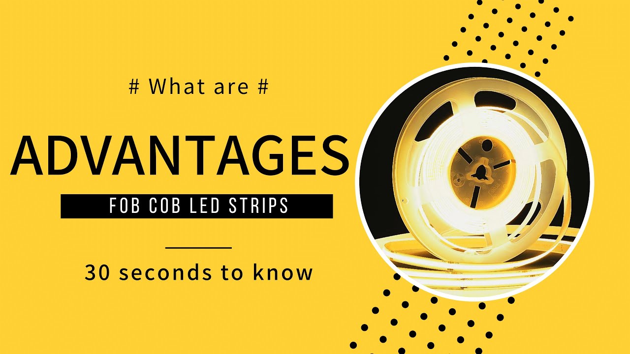 COB Advantage-why use COB led strip lights?
