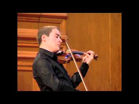 J. S. Bach: Sonata for solo violin in C Major, 2nd mov.: Fuga (Kristóf Baráti)