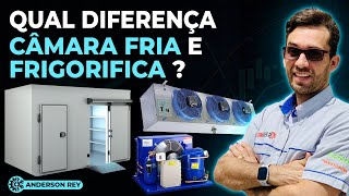 🔴Qual a diferença de câmara fria e frigorifica