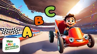 Desenho Infantil | ABC Aprenda o Alfabeto com Veículos | Meu Amigo Caminhão