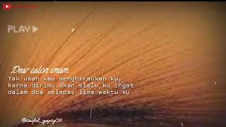 Download lagu story wa baper# dear calon imam ku mp3
