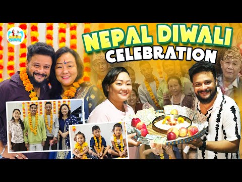 Nepal Diwali Celebration 💥 | Nepal Tihar 🪔🪔| Nepal Vlog | Raghu Thapa