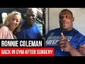 Ronnie Coleman Back In Gym After Surgery