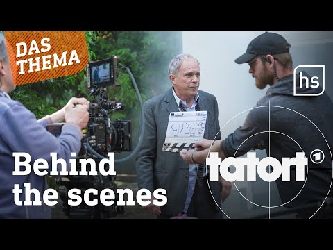 Wie läuft ein Tatort-Dreh? Wir sind beim neuen Tukur-Film dabei | hessenschau DAS THEMA