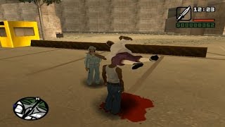 All glitch in mission #1 (GTA SA) - Secret location