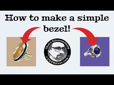 Silversmithing:  Making a Basic Bezel