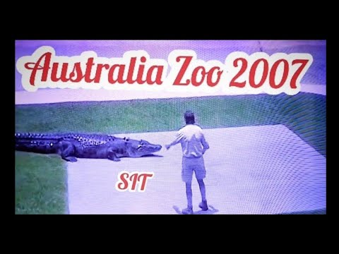 🇦🇺 Australia Zoo 2007 Crocodile Show