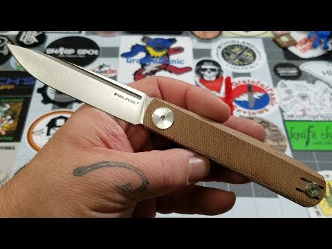 Real Steel Gslip-Micarta Knife Center Exclusive