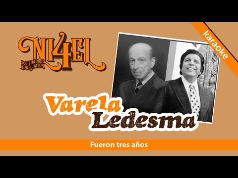 Letras de tango: Héctor Varela y Argentino Ledesma: Fueron tres años