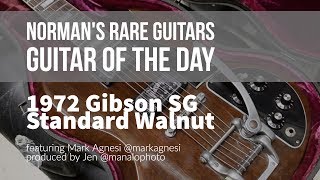 Video thumbnail for 1972 Gibson SG Standard Walnut | Guitar of the Day by Normans Rare Guitars