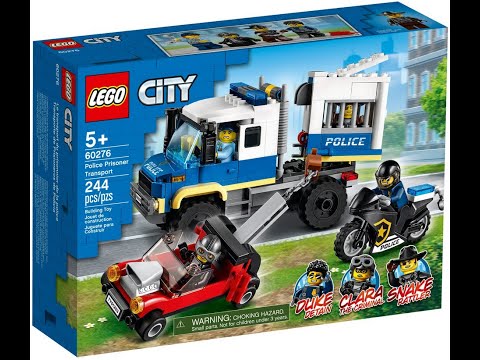 LEGO® City 60276 - Police Prisoner Transport - building instruction