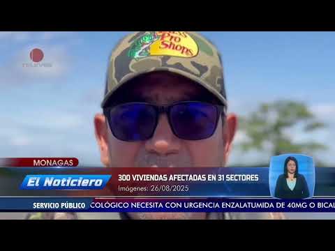 305 familias damnificadas por crecida del río Orinoco en Monagas – El Noticiero emisión meridiana