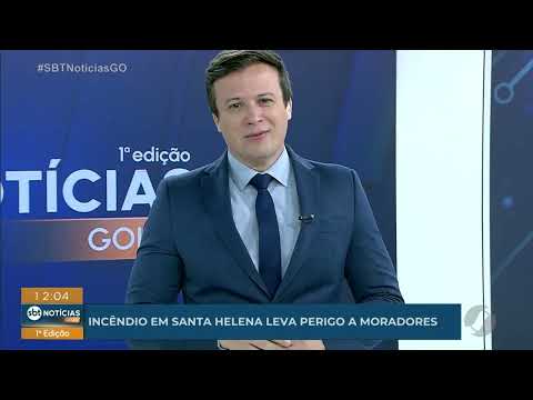 Incêndio em Santa Helena leva perigo a moradores