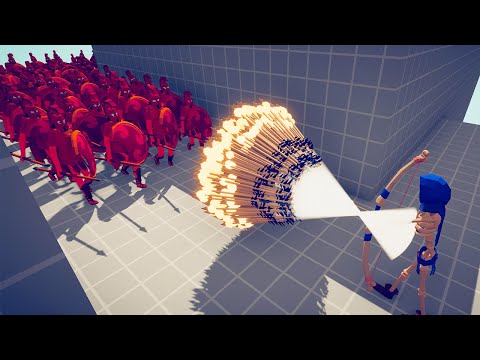 100x HOPLITE vs ALL GOD | TABS - Totally Accurate Battle Simulator