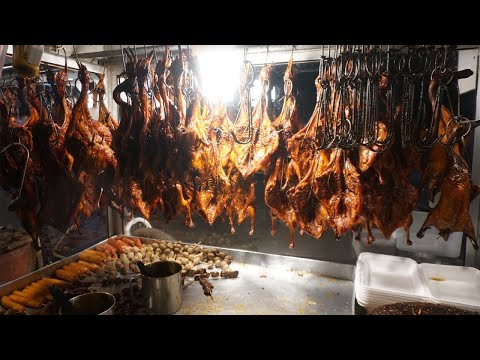 Amazing Grill Kind of Ducks on The Street For Selling @Stop 24 Hours - Yummy Grill Ducks Recipe