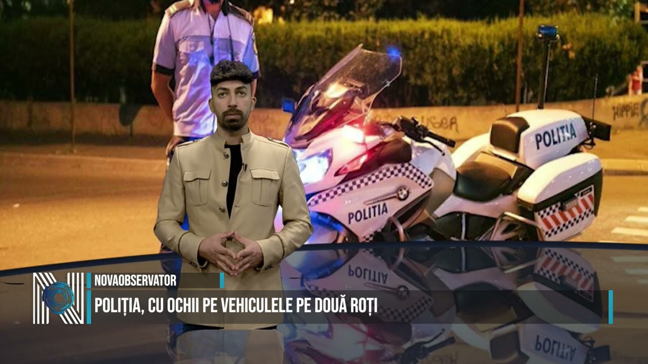 Poliția, cu ochii pe vehiculele pe două roți