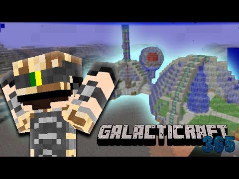 I made our BASE BEAUTIFUL, I expanded and renovated it! - Galacticraft 365 - #024