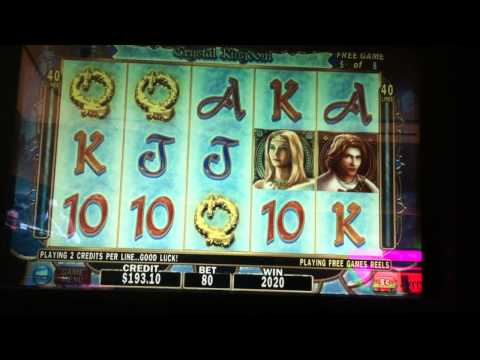 Crystal Kingdom Slot Machine Bonus Round - BIG WIN!