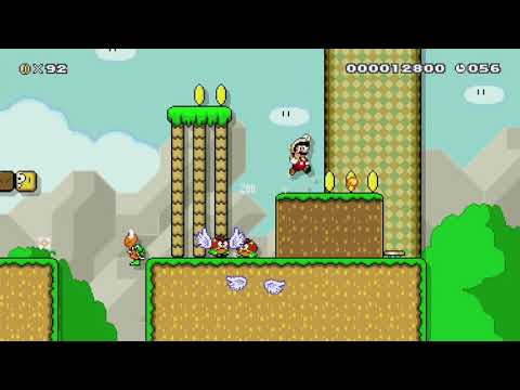 Bowser's Missing | World 3-1 by Tatsuo - Super Mario Maker - No Commentary 1bs