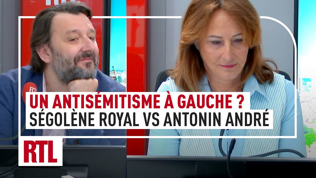 Un antisémitisme à gauche ? Débat entre Ségolène Royal et Antonin André