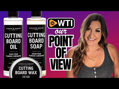 Caron & Doucet - Ultimate Cutting Board Maintenance Kit - Cutting Board Oil - WTI product video review
