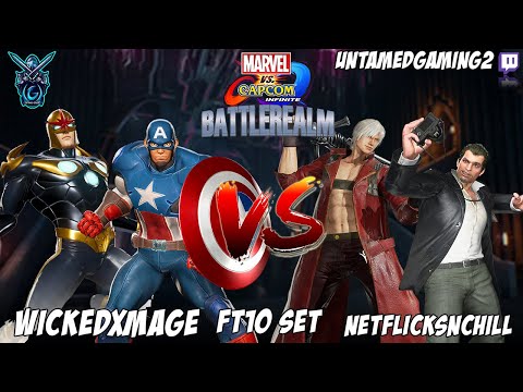MVCI BattleRealm Exhibition Series - WickedxMage VS Netflicknschill FT10 Set