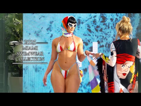 [선공개] ✨ 2025 MIAMI SWIMWEAR COLLECTION ✨｜4K｜#LINGERIEㅣMiami Swim Week® -The Shows #Harti SWIM