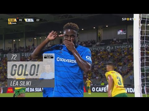 Goal | Golo Léa Siliki: Paços de Ferreira 0-(3) Estoril Praia (Liga 22/23 #4)