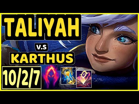 SELFMADE (TALIYAH) vs KARTHUS - 10/2/7 KDA JUNGLE GAMEPLAY - EUW Ranked GRANDMASTER