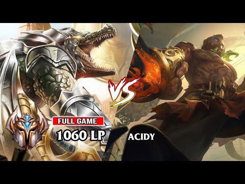 [EUW] 12.15 - CHALLENGER RENEKTON ''Odoamne'' vs CHALLENGER GANGPLANK ''Acidy'' - TopLane Kingdom