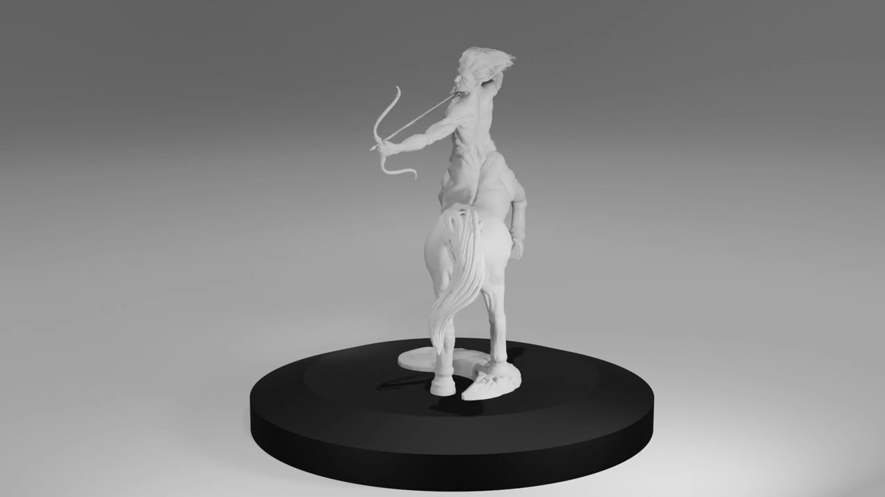 Centaur 3D Print Model