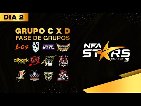 NFA STARS GRUPO C x D - DIA 2 - LIGA NFA
