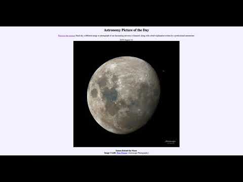 2019 August 14 - Saturn Behind the Moon