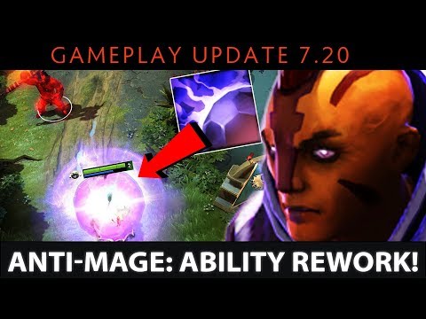 Dota 2 NEW 7.20 Patch - Anti-Mage: Ability Rework