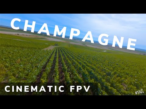 Champagne Vineyards II Cinematic FPV