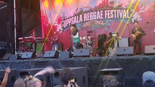 Festival time - Junior Natural and Sly & Robbie with The Taxigang. Uppsala reggaefestival 2018