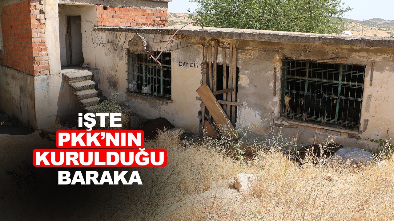 Tarihi Baraka Ortaya Çıktı! PKK’nın Kurulduğu Yer Böyle Görüntülendi