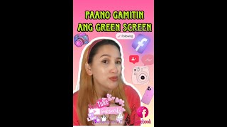 Download lagu Paano gamitin ang GREEN SCREEN sa facebook reels #tutorial #greenscreen #diy #facebook mp3