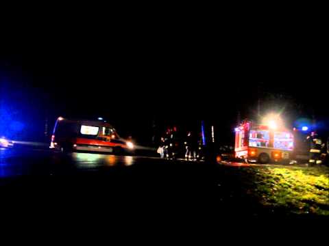 Wypadek w Sampławie  DK-15