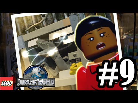 Escaping the island! | Lego Jurassic World | #9