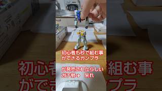 ファーストガンダムのエントリーグレードを購入したら初心者でも簡単にガンプラを組み立てる事ができますガンプラ初心者にオススメです#バンダイ #shorts #gundam  #gunpla