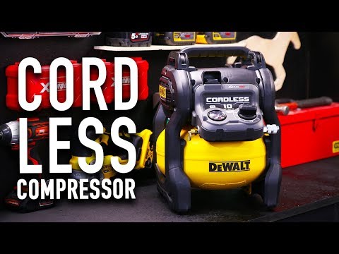 NEW 54v Cordless Air Compressor from DeWalt (DCC1054N)