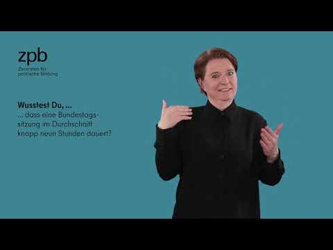 Folge 10: Wahltag - Informationen zur Bundestagswahl in Deutscher Gebärdensprache (DGS)
