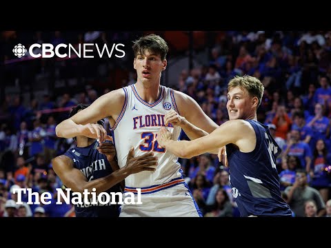 #TheMoment the world's tallest teenager made his college basketball debut