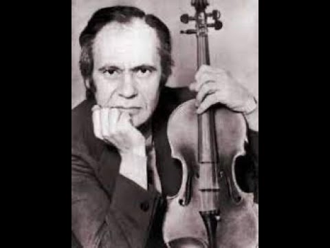 Leonid Kogan plays cadenzas from famous violin concertos (Mozart, Beethoven, Brahms, Paganini, etc.)