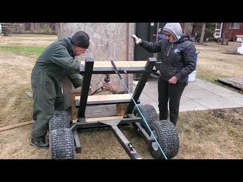 Tough Terrain moves boiler winter wood boxes